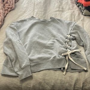 Side tie Zella sweatshirt
